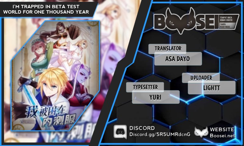 I’m Trapped in Beta Test World for one Thousand year Chapter 01 Gambar 1
