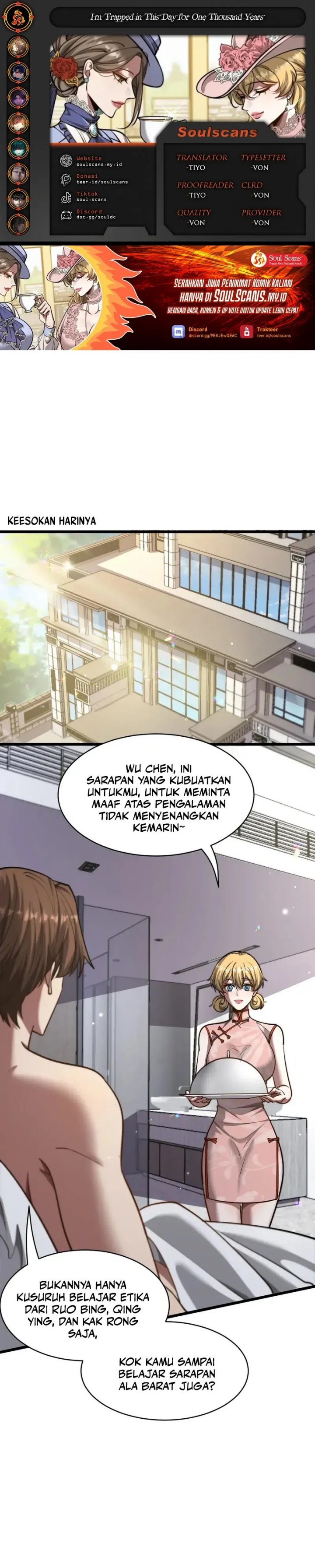 I’m Trapped in This Day for One Thousand Years Chapter 187 Gambar 1