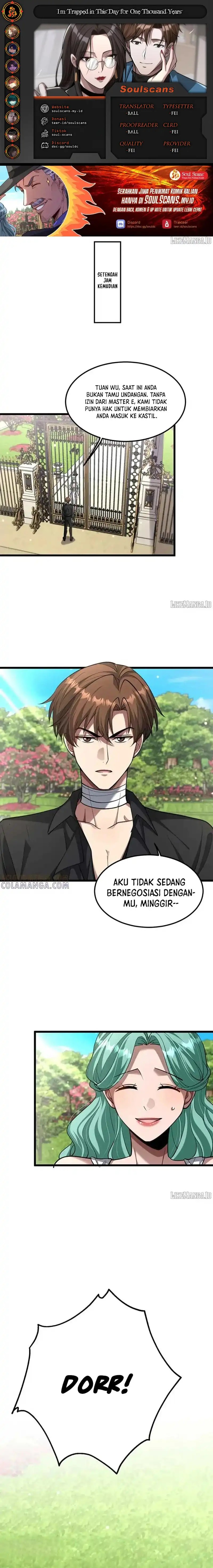 I’m Trapped in This Day for One Thousand Years Chapter 210 Gambar 1