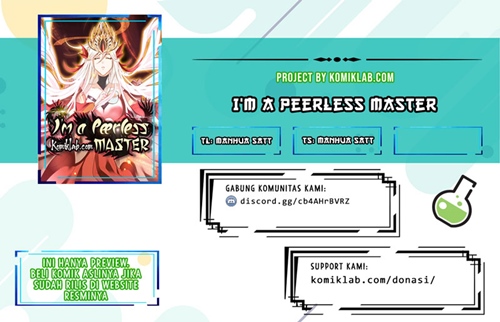 I’m A Peerless Master Chapter 08 Gambar 1