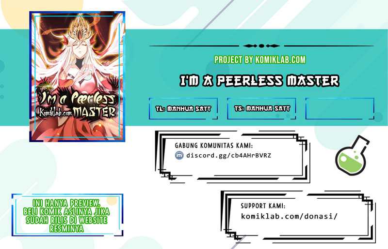 I’m A Peerless Master Chapter 24 Gambar 1