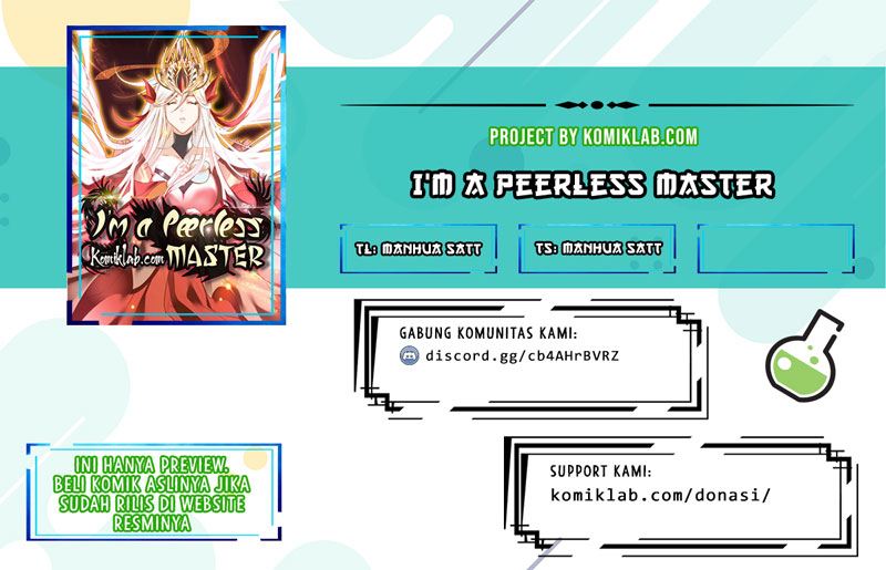I’m A Peerless Master Chapter 26 Gambar 1