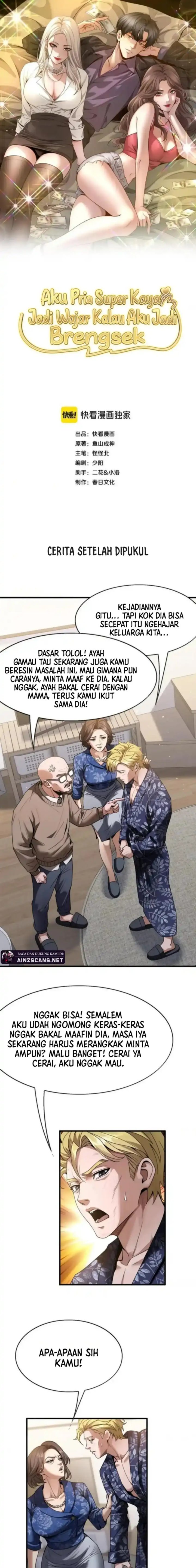 I’m a Super Rich Guy, So It’s Reasonable For Me to Be a Scumbag Chapter 22 Gambar 2