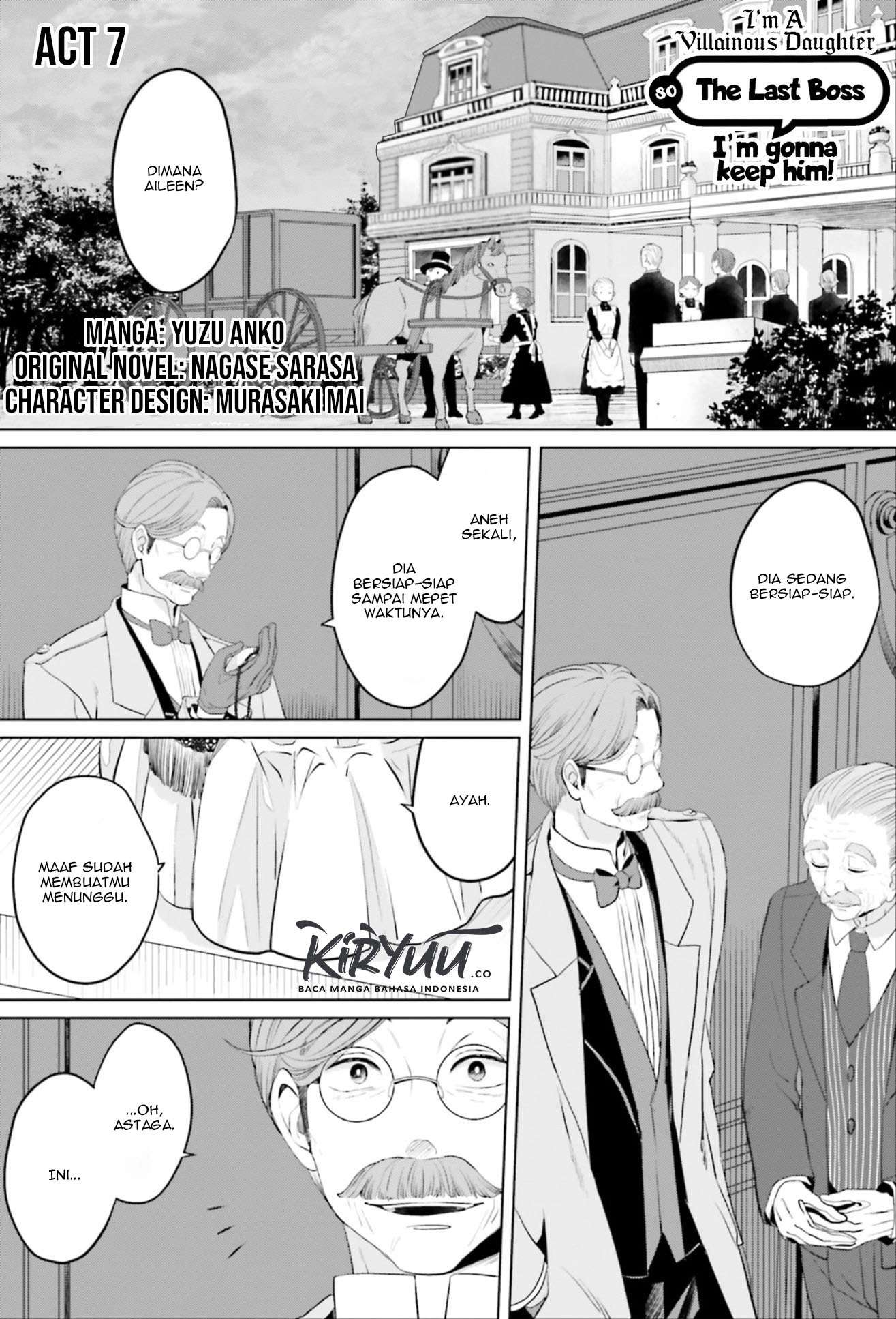I’m a Villainous Daughter so I’m going to keep the Last Boss Chapter 07 Gambar 2