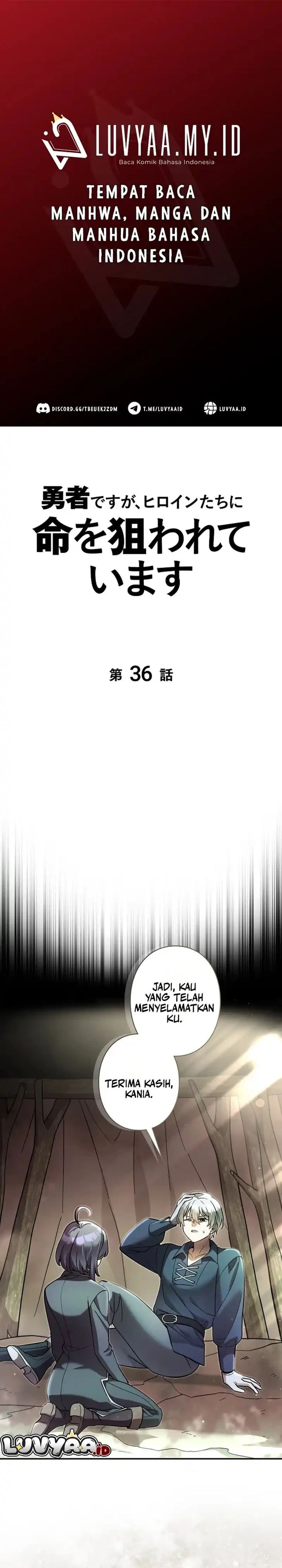 Im the Hero but the Main Heroines Are Trying to Kill Me Chapter 36 Gambar 1