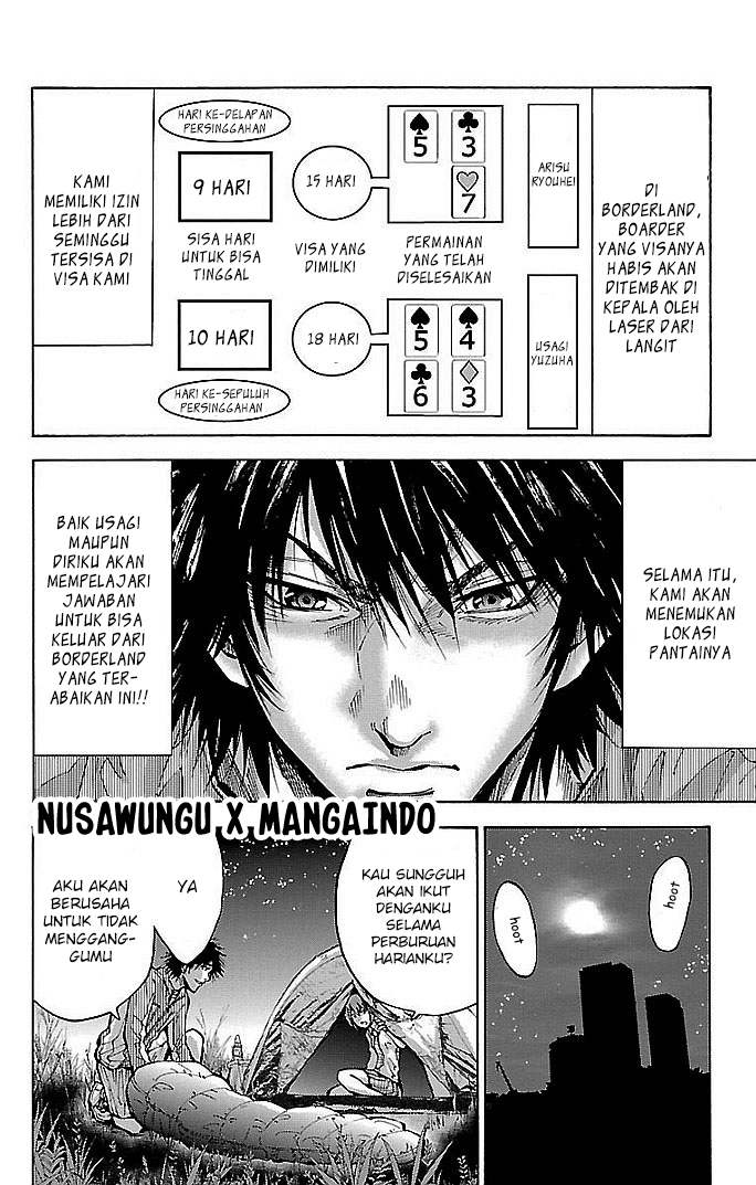 Imawa no Kuni no Alice (Alice in Borderland) Chapter 15 Gambar 9