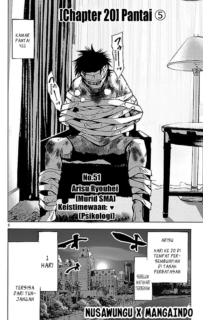 Imawa no Kuni no Alice (Alice in Borderland) Chapter 20 Gambar 6