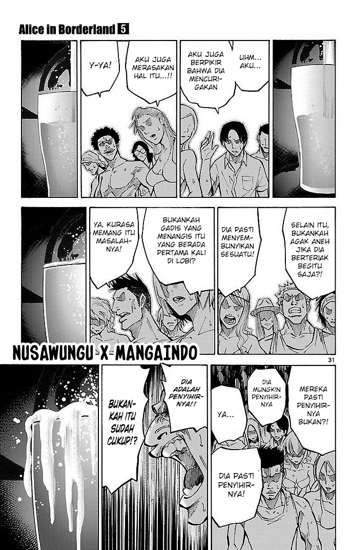 Imawa no Kuni no Alice (Alice in Borderland) Chapter 20 Gambar 34