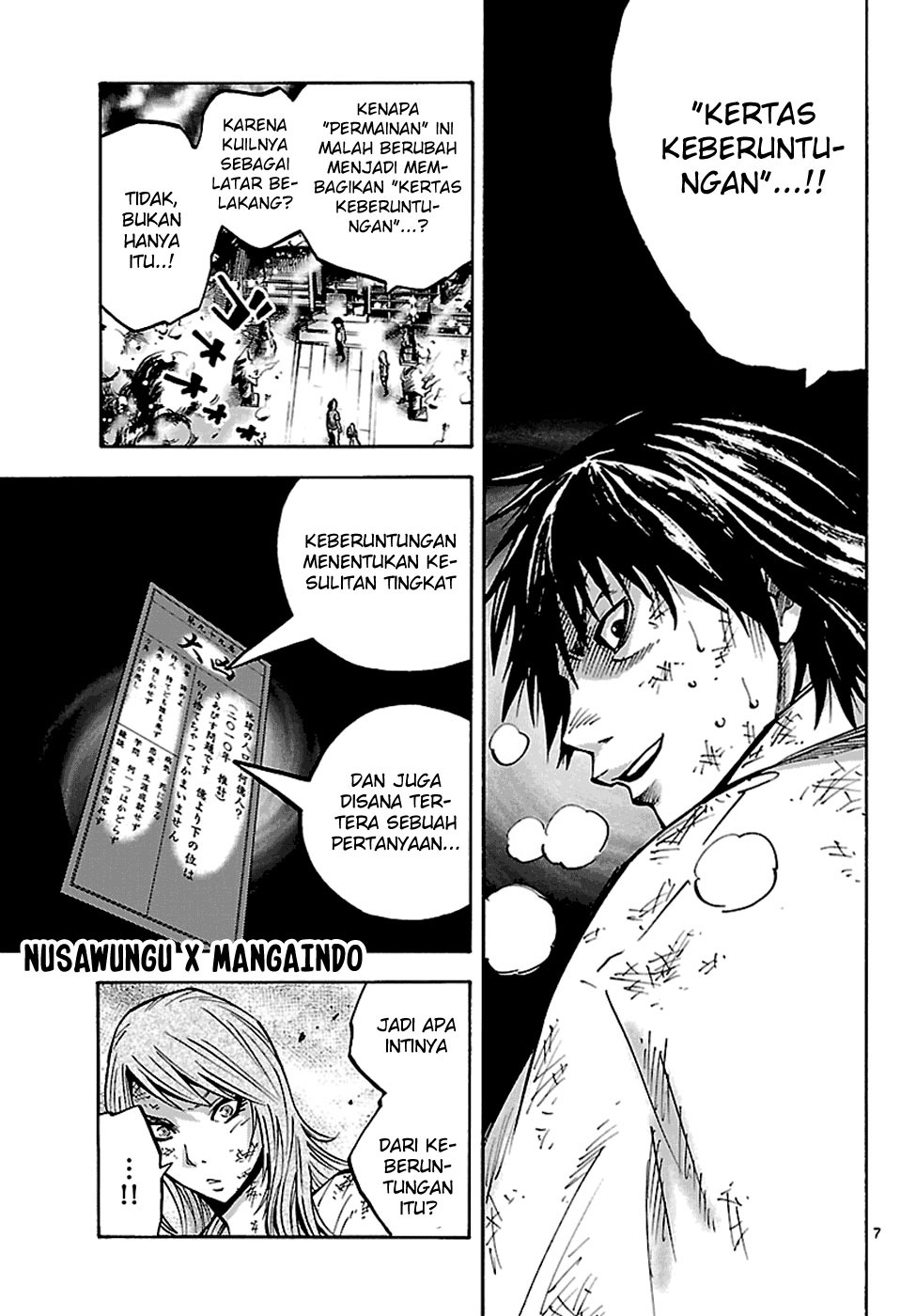 Imawa no Kuni no Alice (Alice in Borderland) Chapter 3.5 Gambar 8