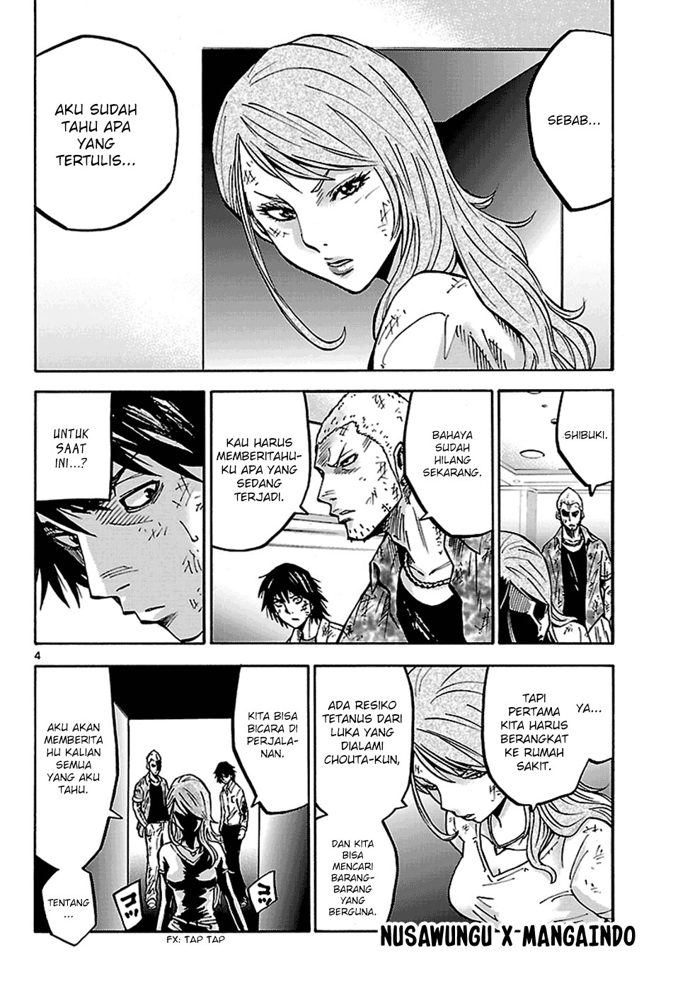 Imawa no Kuni no Alice (Alice in Borderland) Chapter 4 Gambar 5