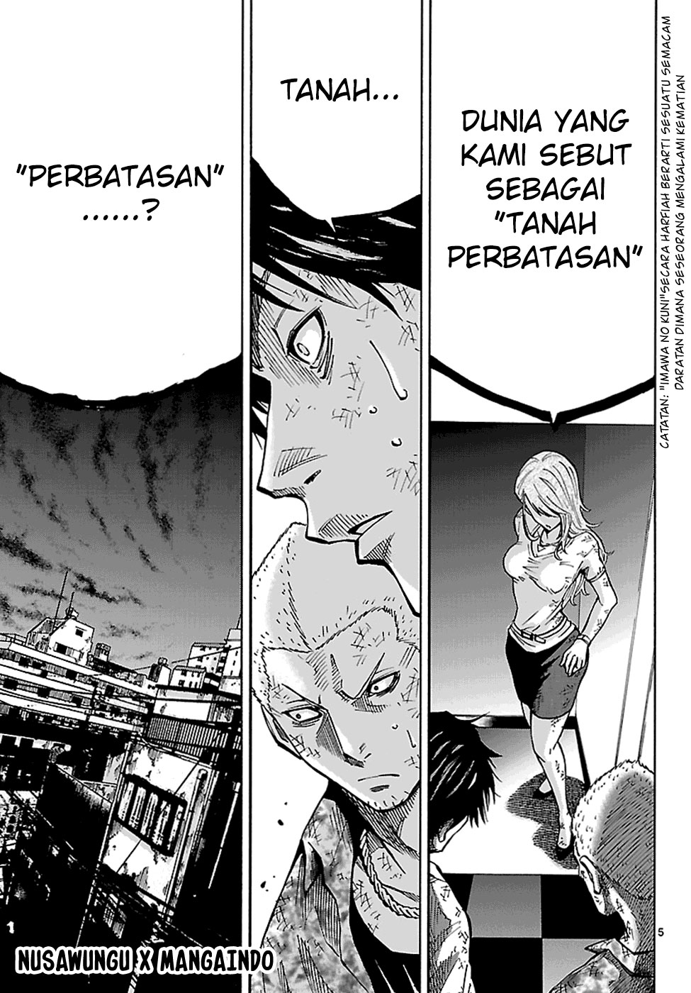 Imawa no Kuni no Alice (Alice in Borderland) Chapter 4 Gambar 6