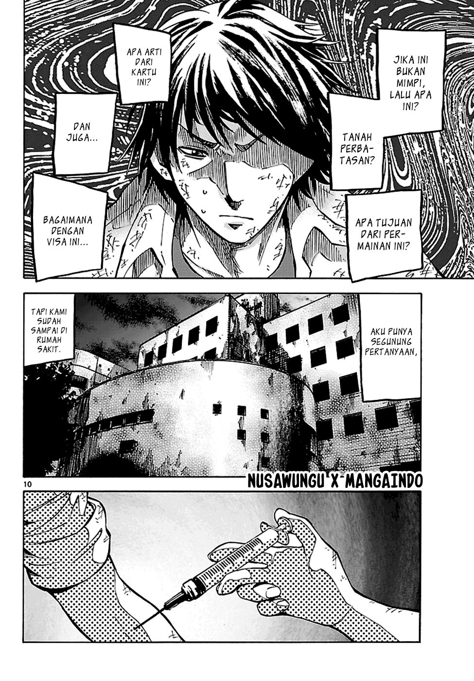 Imawa no Kuni no Alice (Alice in Borderland) Chapter 4 Gambar 11