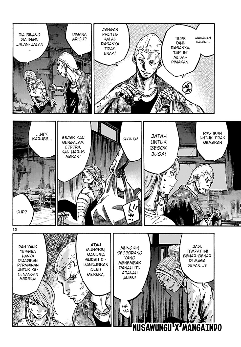 Imawa no Kuni no Alice (Alice in Borderland) Chapter 4 Gambar 13