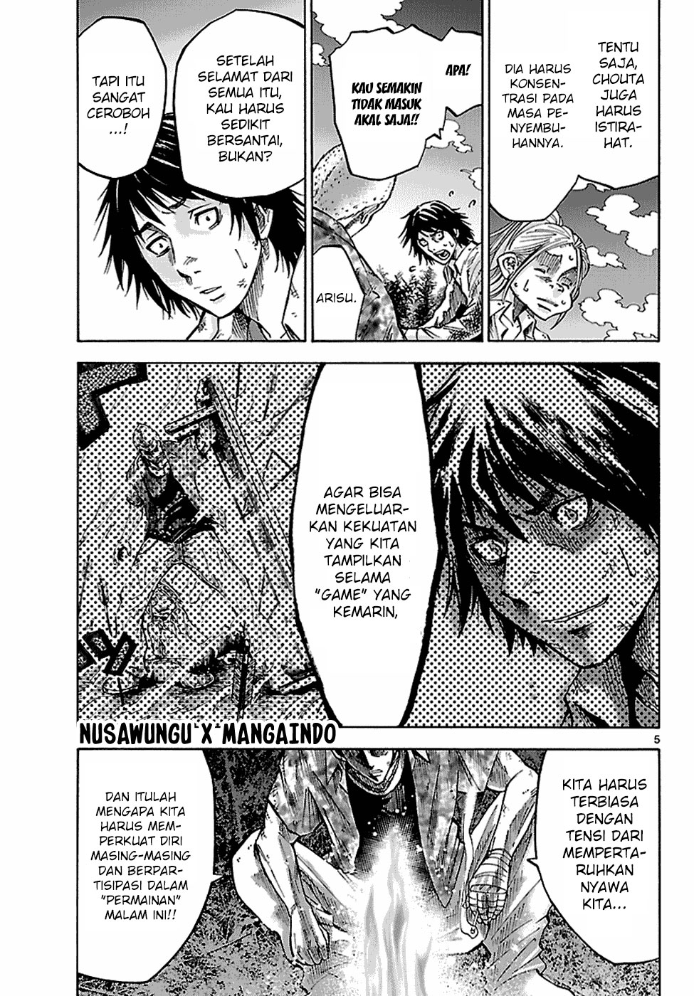 Imawa no Kuni no Alice (Alice in Borderland) Chapter 5.5 Gambar 6