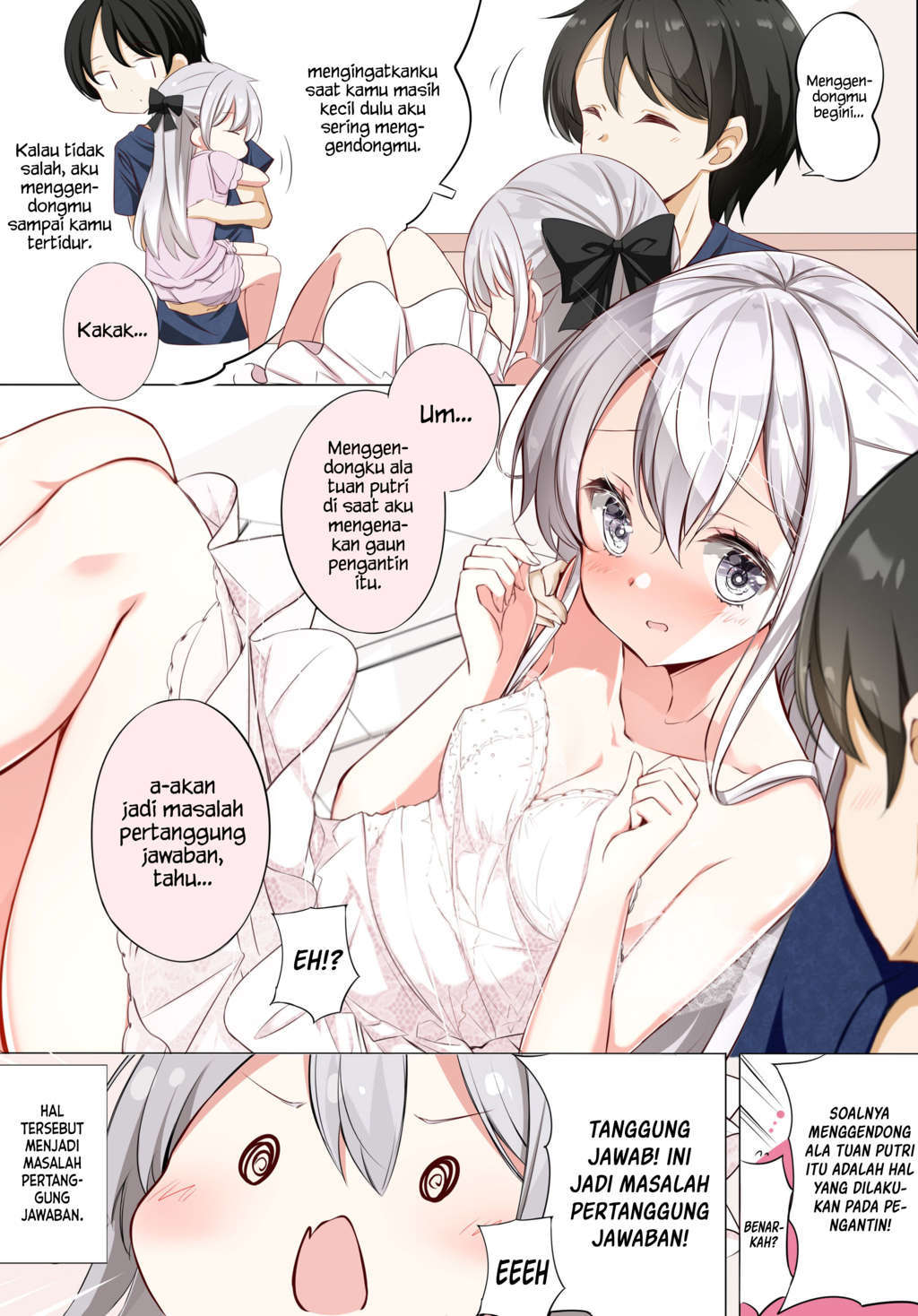 Imouto ga Ichi Nichi Ikka Shika Me wo Awasete Kurenai Chapter 05 Gambar 5