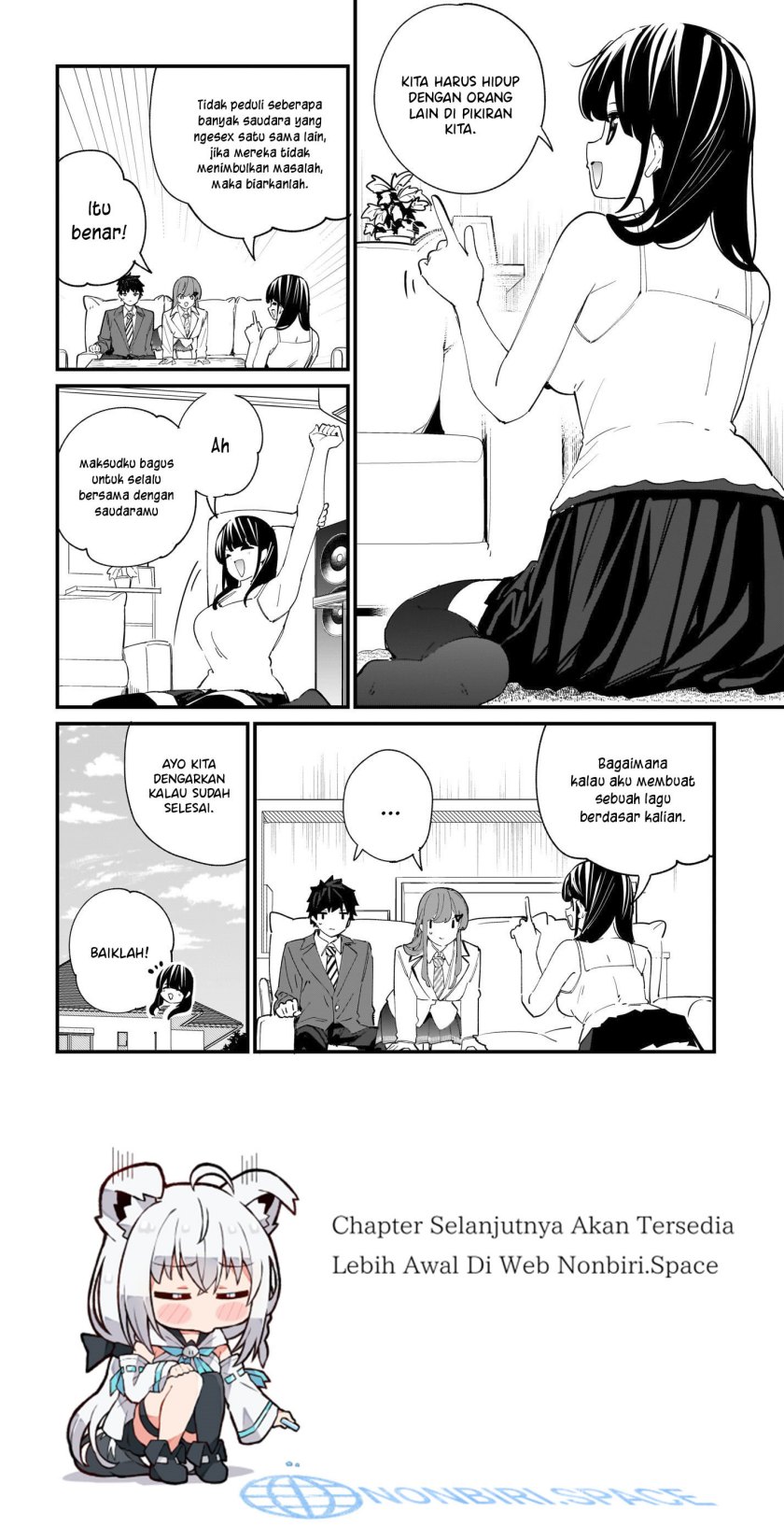 Imouto wa Kanojo ni Deki Nai no ni Chapter 03 Gambar 24