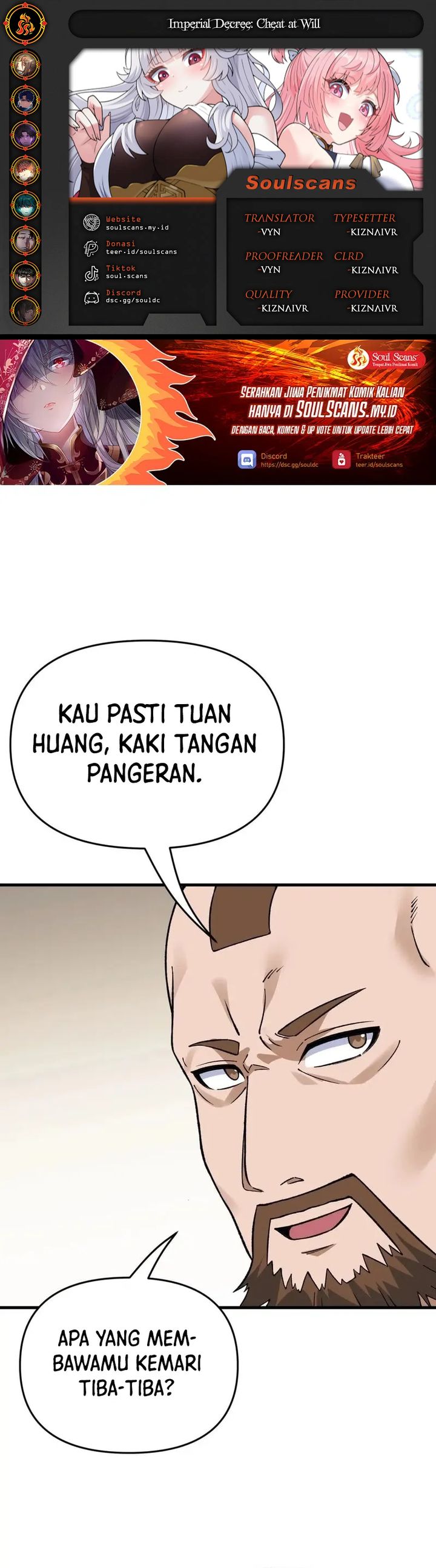 Imperial Decree: Cheat at Will Chapter 19 Gambar 1