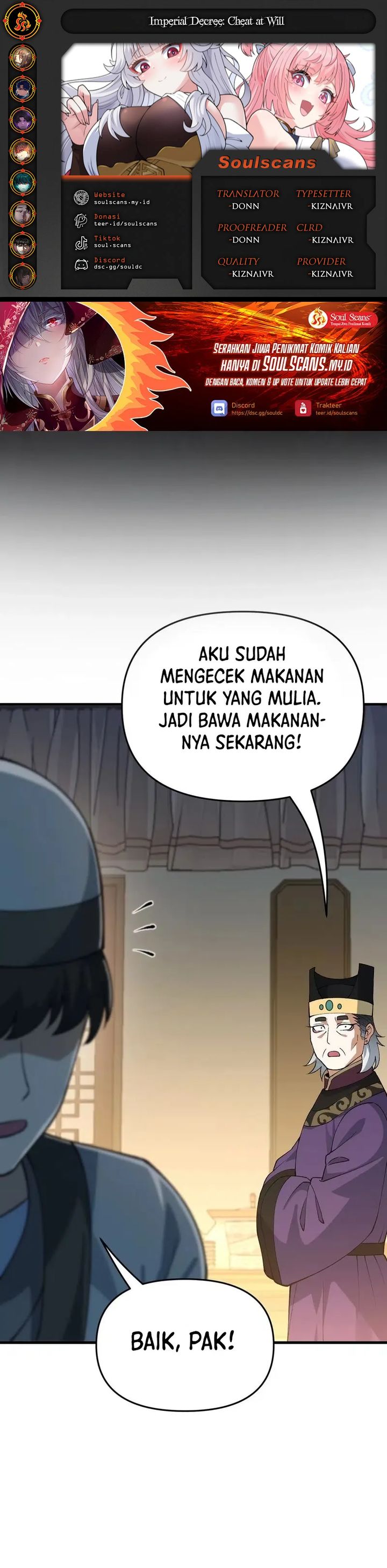 Imperial Decree: Cheat at Will Chapter 20 Gambar 1