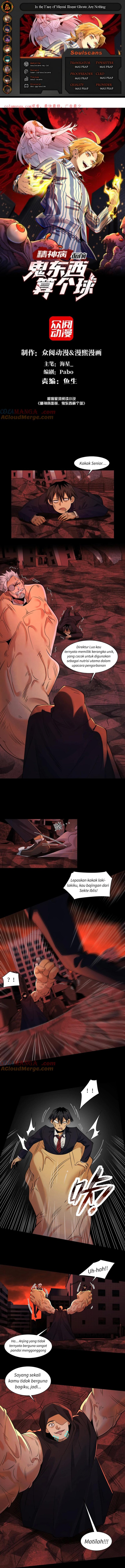 In the Face of Mental Illness Ghosts Are Nothing Chapter 88 Gambar 1