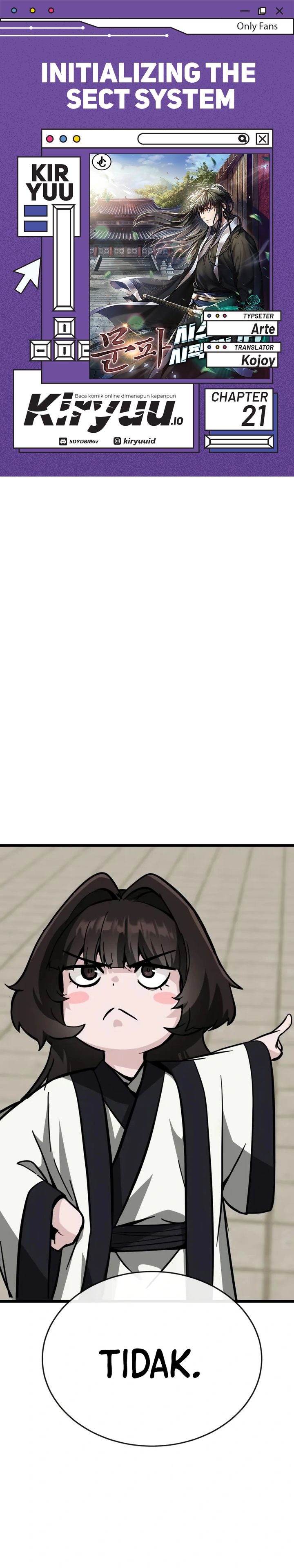 Initializing the Sect System Chapter 21 Gambar 1