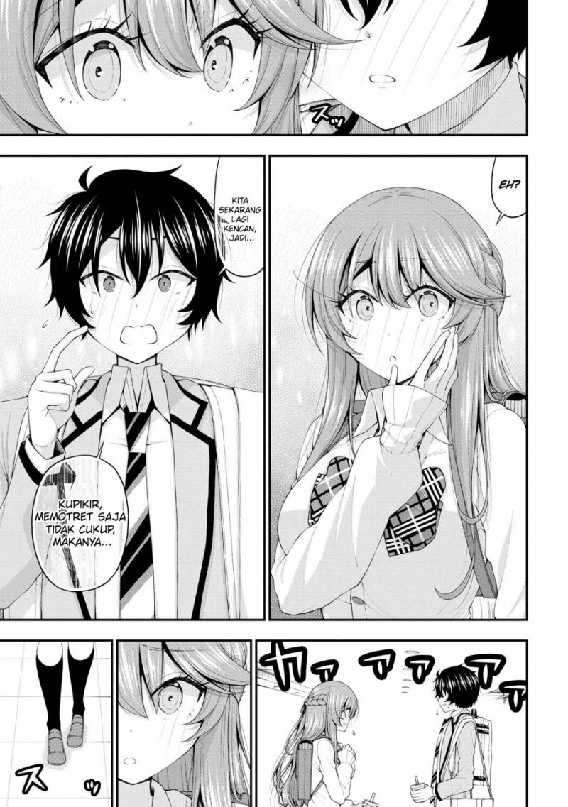 Inkya no Boku ni Batsu Game ni Kokuhaku Shitekita Hazu no Gyaru ga, Doumitemo Boku ni Betahore Desu Chapter 14 Gambar 12