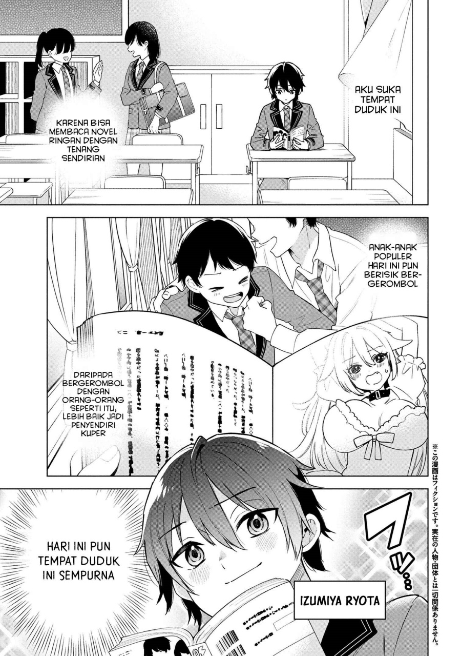 Inkya no ore ga sekigae de S-kyu bishoujo ni kakomaretara himitsu no kankei ga hajimatta Chapter 01 Gambar 3