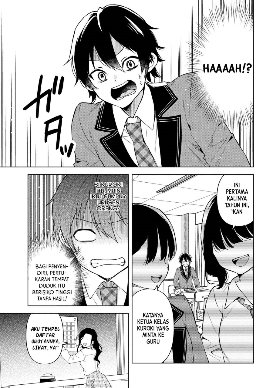 Inkya no ore ga sekigae de S-kyu bishoujo ni kakomaretara himitsu no kankei ga hajimatta Chapter 01 Gambar 5