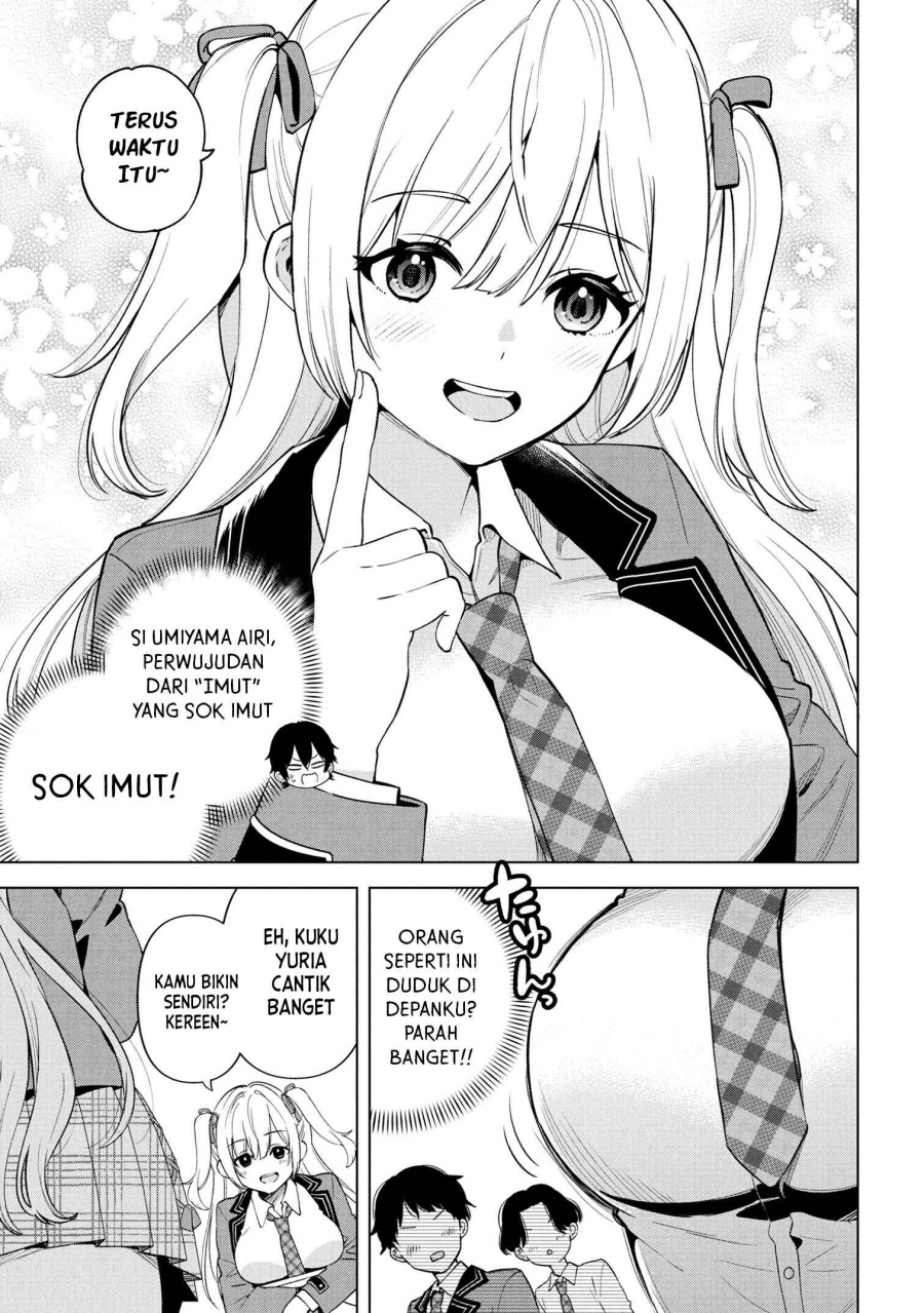 Inkya no ore ga sekigae de S-kyu bishoujo ni kakomaretara himitsu no kankei ga hajimatta Chapter 01 Gambar 12