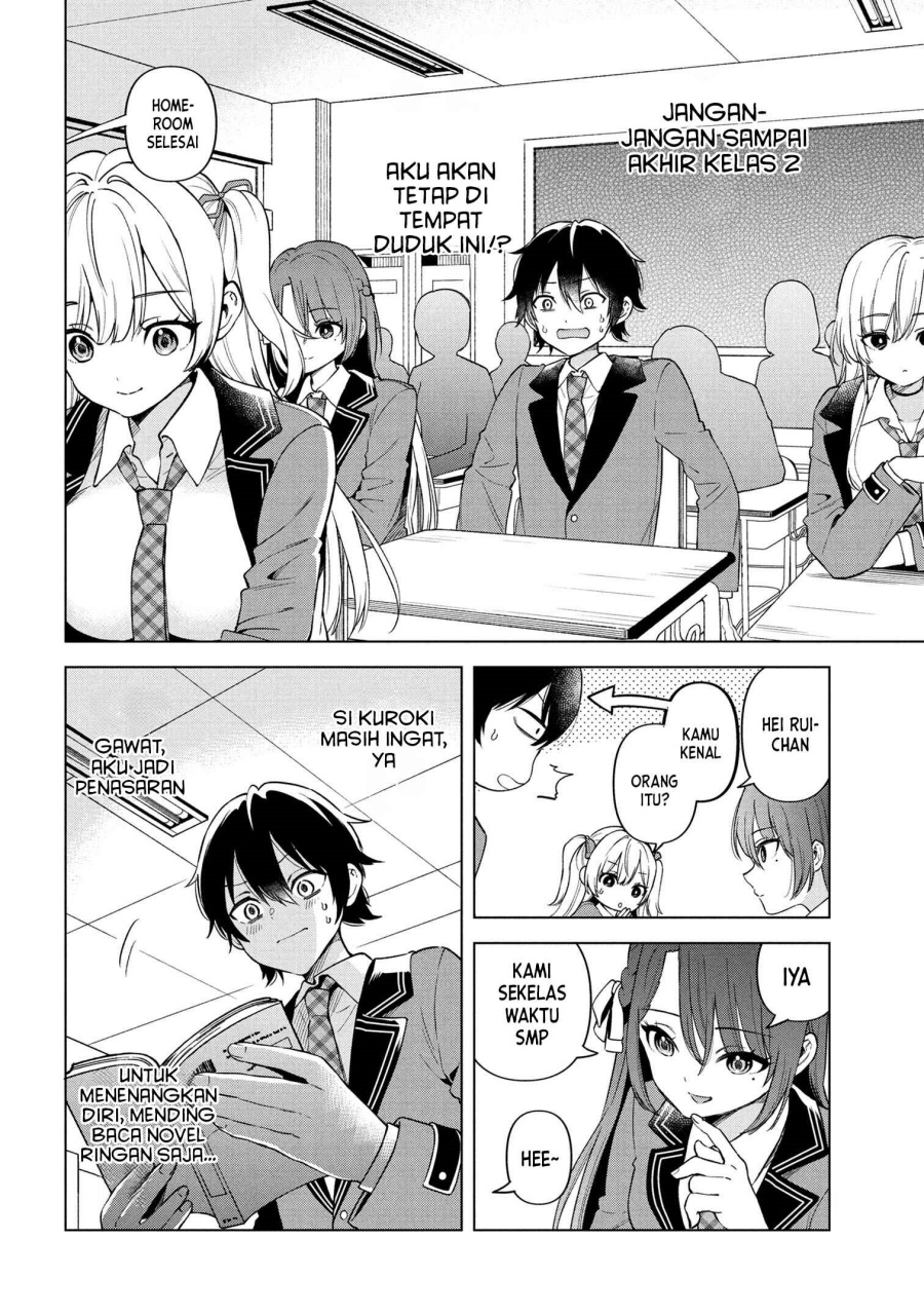 Inkya no ore ga sekigae de S-kyu bishoujo ni kakomaretara himitsu no kankei ga hajimatta Chapter 01 Gambar 17
