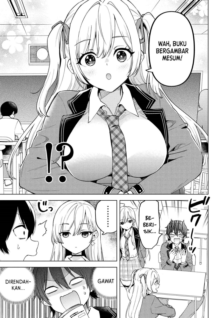 Inkya no ore ga sekigae de S-kyu bishoujo ni kakomaretara himitsu no kankei ga hajimatta Chapter 01 Gambar 18