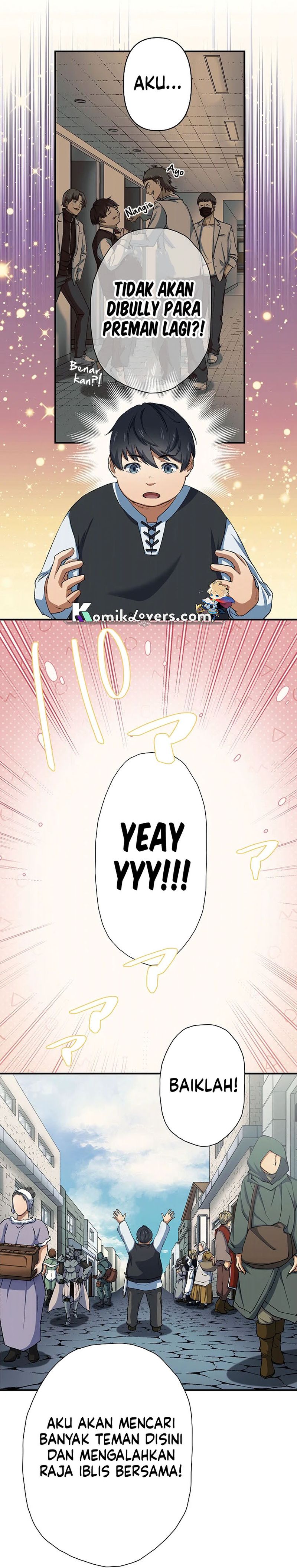 Introvert Who Returns to Another World, Become The King of Delinquents Chapter 01 Gambar 21