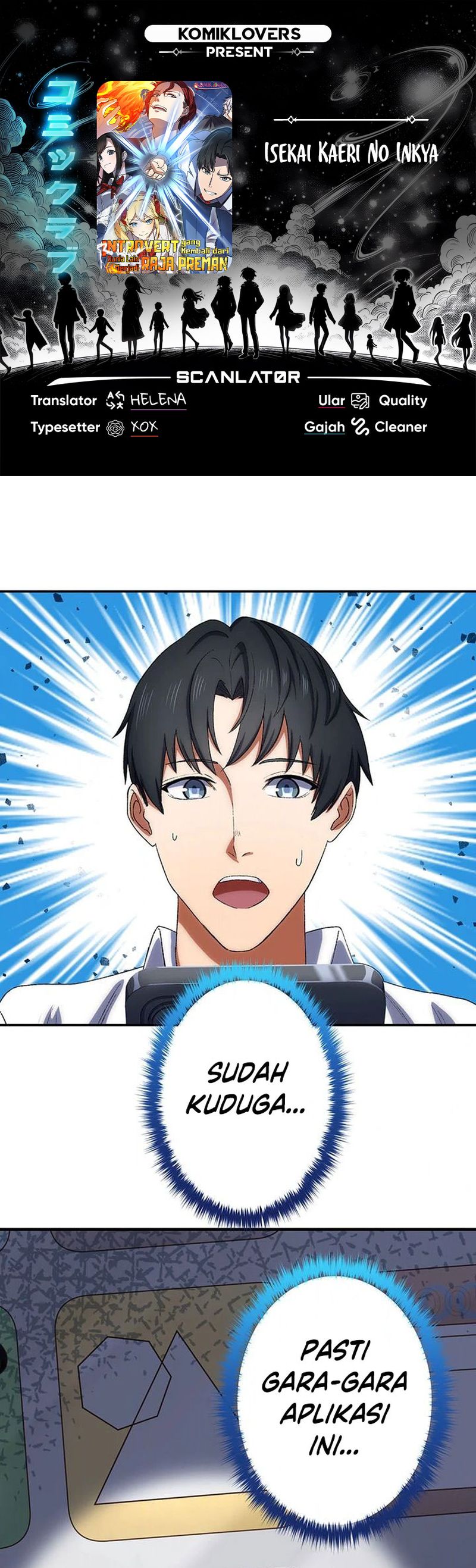 Introvert Who Returns to Another World, Become The King of Delinquents Chapter 07 Gambar 1