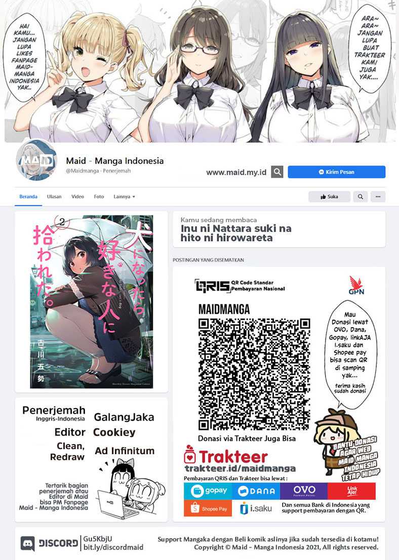 Inu ni Nattara Suki na Hito ni Hirowareta Chapter 18 Gambar 2