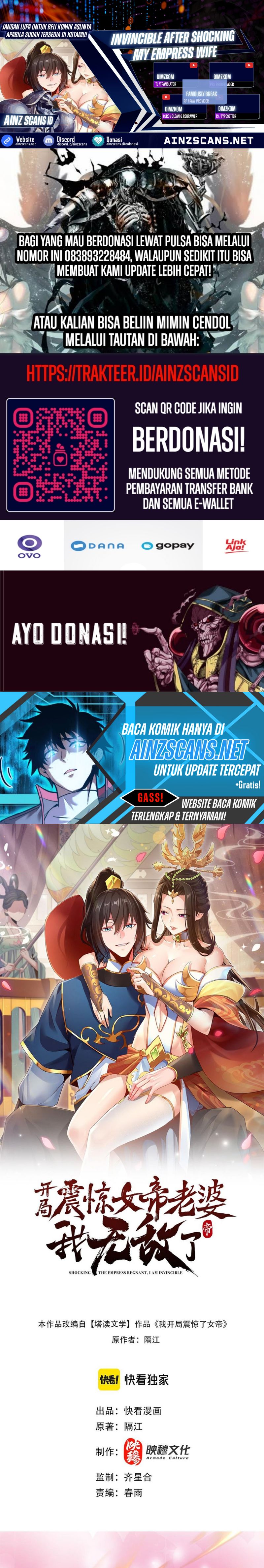 Invincible After Shocking My Empress Wife Chapter 08 Gambar 1