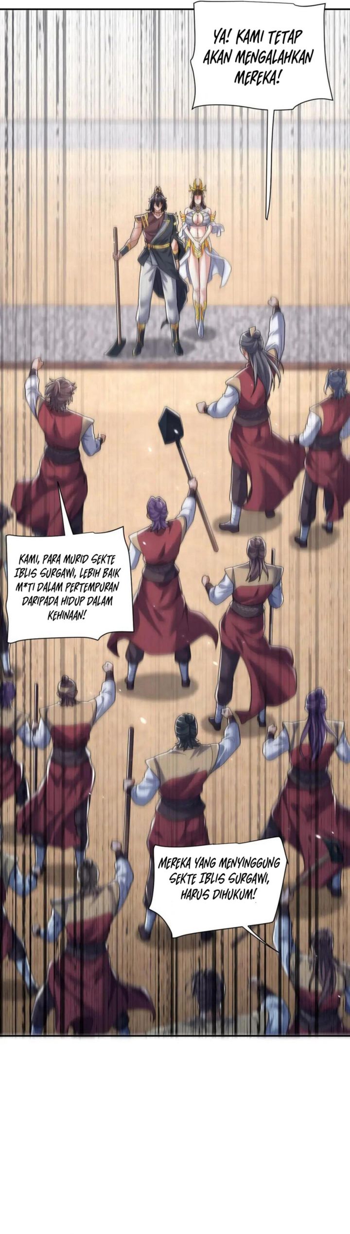 Invincible After Shocking My Empress Wife Chapter 100 Gambar 19