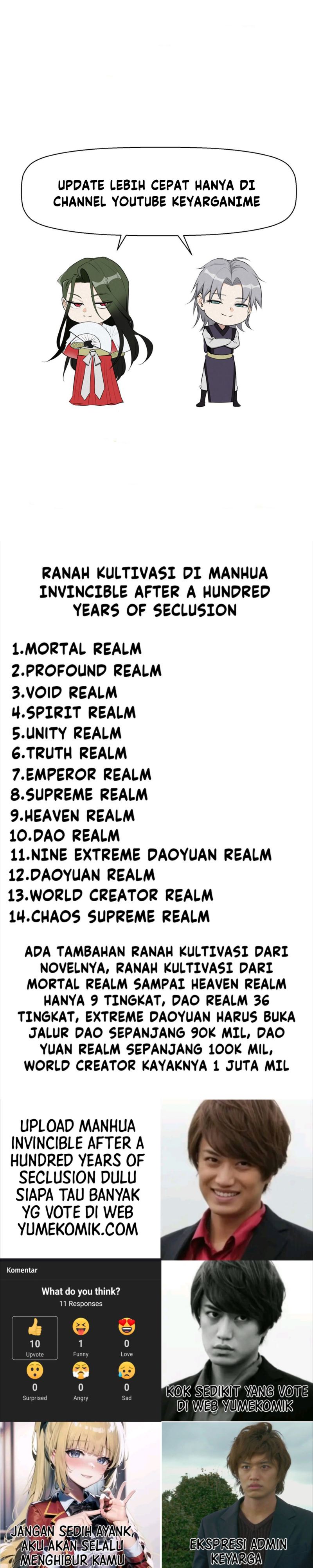 Invincible After a Hundred Years of Seclusion Chapter 95 Gambar 48