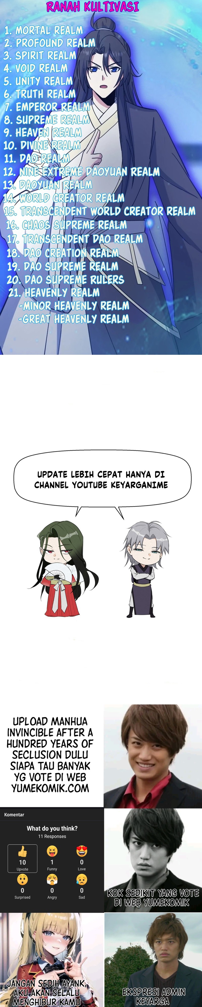 Invincible After a Hundred Years of Seclusion Chapter 112 Gambar 12