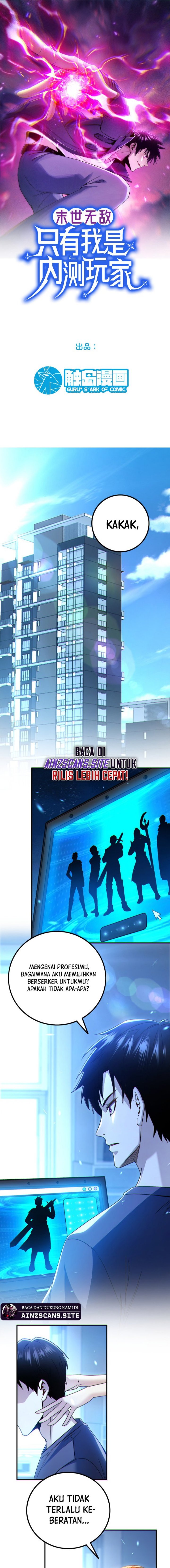 Invincible In The Apocalypse: I’m The Only Beta Player Chapter 02 Gambar 2