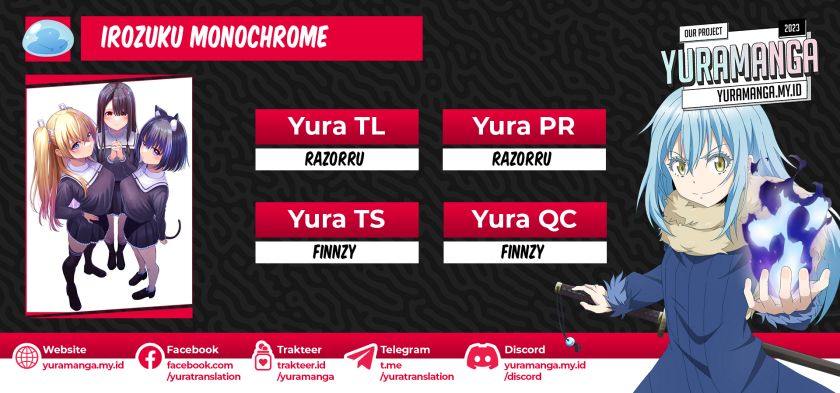 Irozuku Monochrome Chapter 02 Gambar 1
