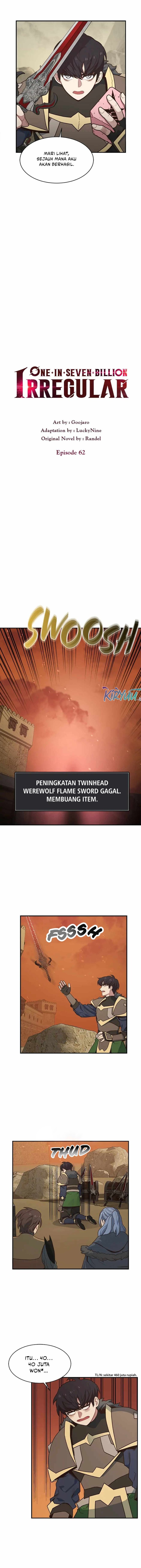 Irregular Of 1 In 7 Billion (One of a Kind Irregular) Chapter 62 Gambar 4