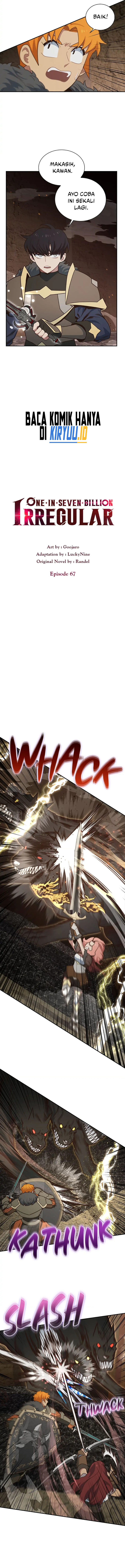 Irregular Of 1 In 7 Billion (One of a Kind Irregular) Chapter 67 Gambar 4