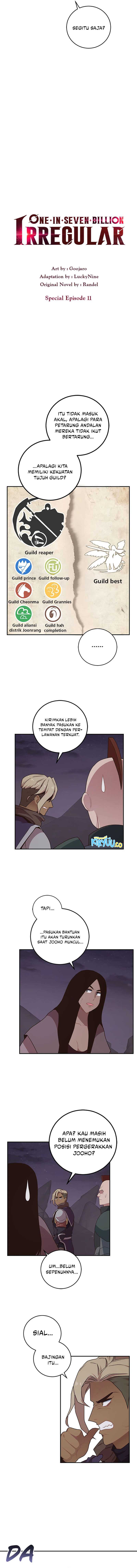 Irregular Of 1 In 7 Billion (One of a Kind Irregular) Chapter 114 Gambar 2