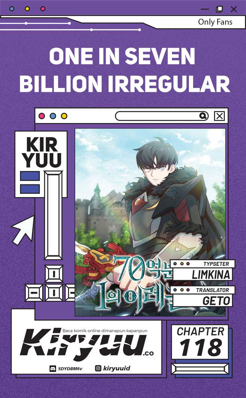 Irregular Of 1 In 7 Billion (One of a Kind Irregular) Chapter 118 Gambar 1