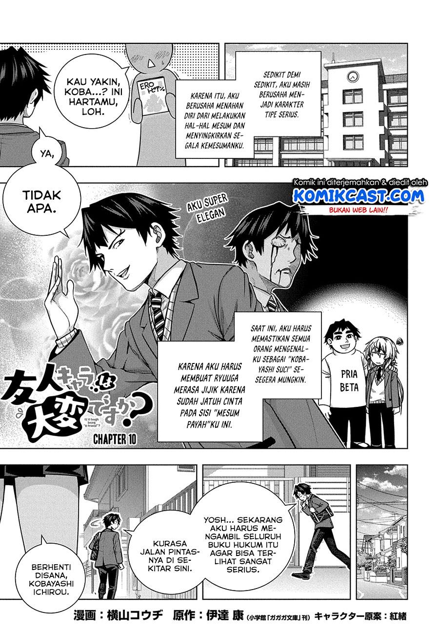 Is it Tough Being a Friend? Chapter 10 Gambar 3