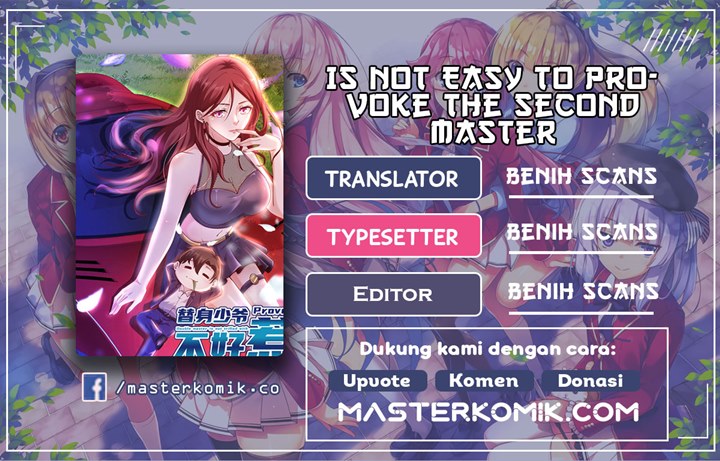 Is Not Easy To Provoke The Second Master Chapter 01 Gambar 1