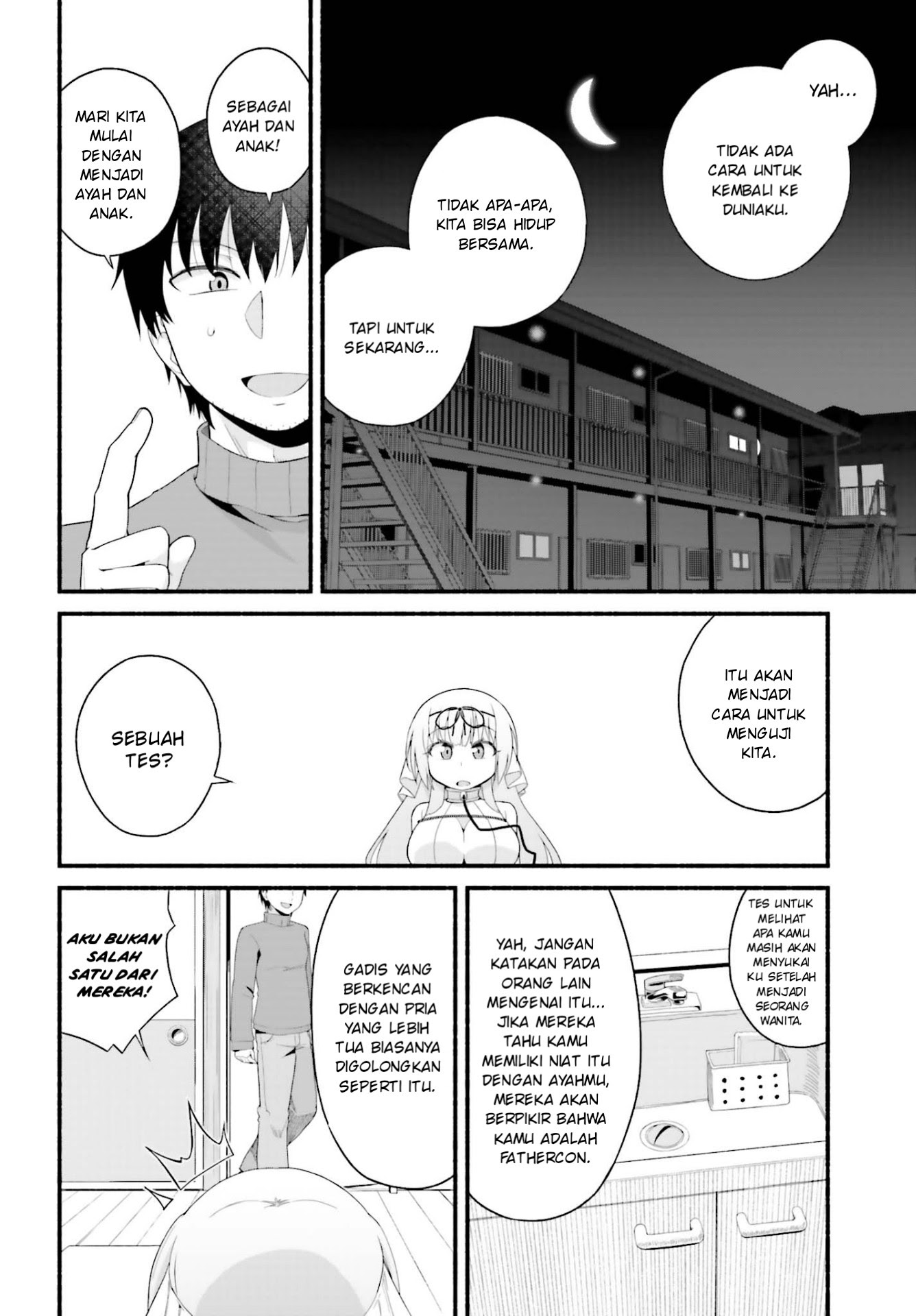 Isekai Kaeri no Ossan wa, Fusei Sukiru de Fathercon Musume-tachi o Tororori ni Chapter 02.2 Gambar 10