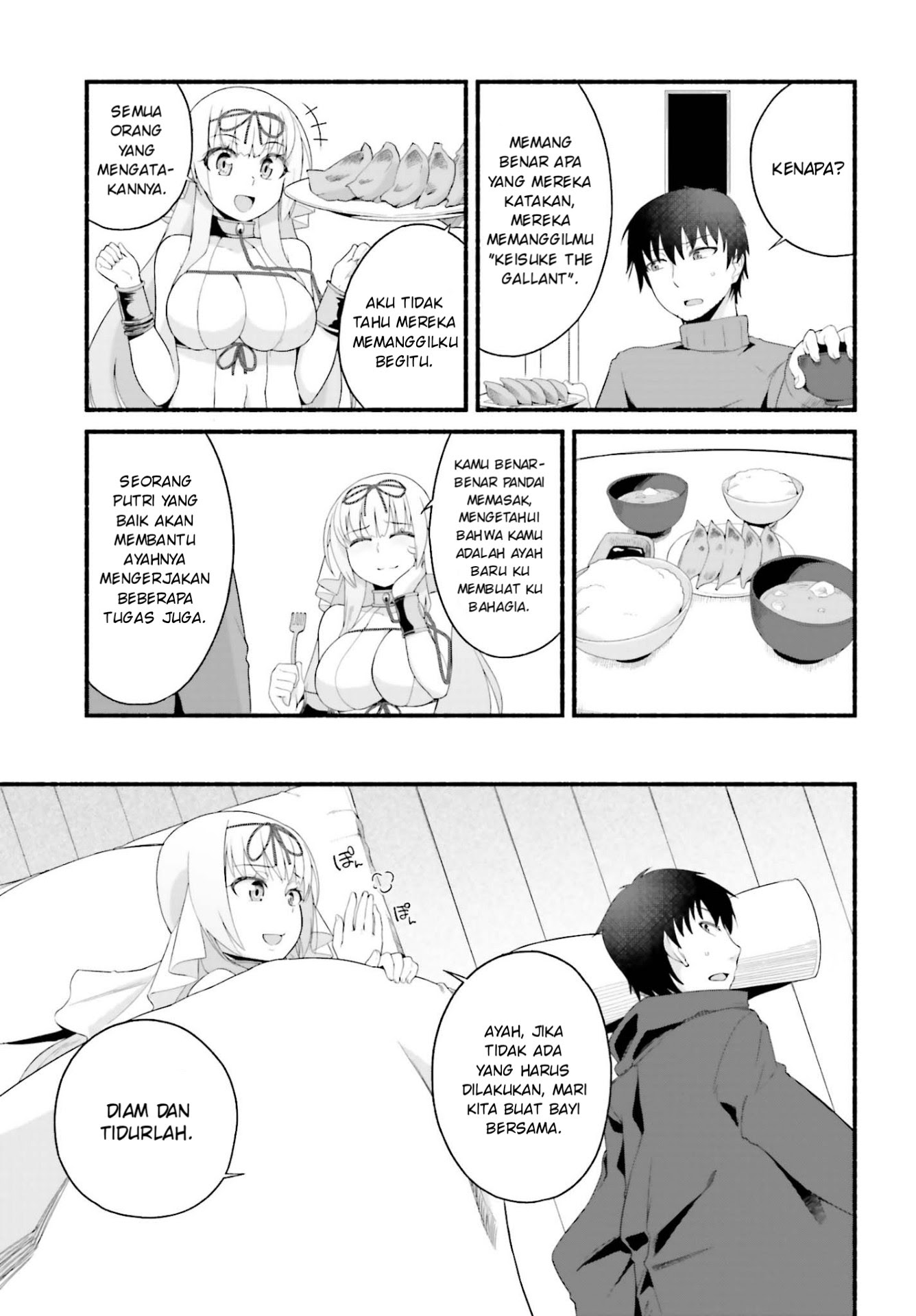 Isekai Kaeri no Ossan wa, Fusei Sukiru de Fathercon Musume-tachi o Tororori ni Chapter 02.2 Gambar 13