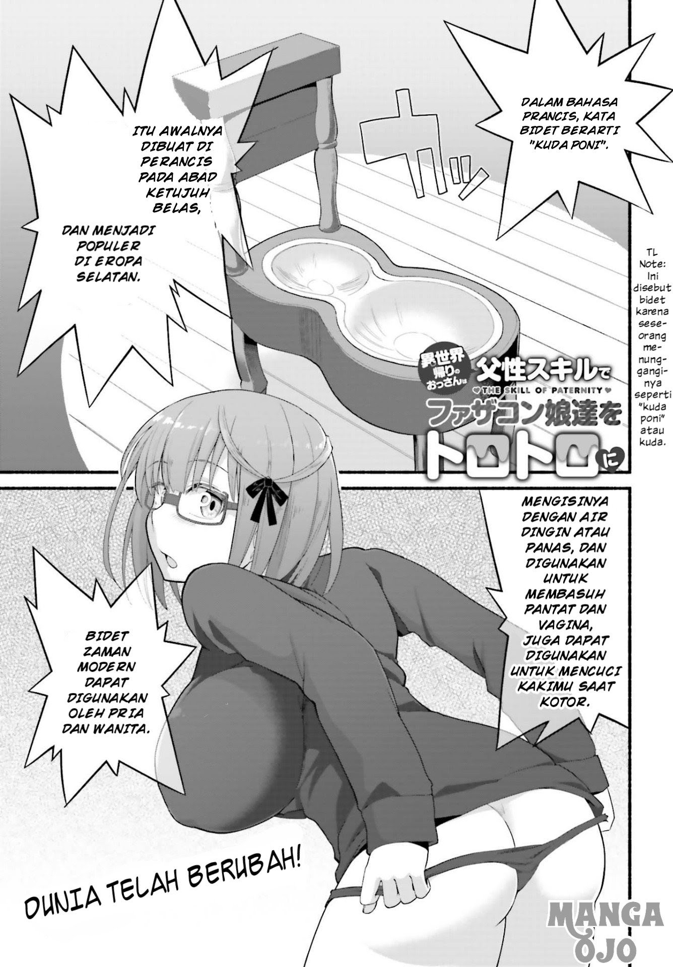 Isekai Kaeri no Ossan wa, Fusei Sukiru de Fathercon Musume-tachi o Tororori ni Chapter 03.1 Gambar 2