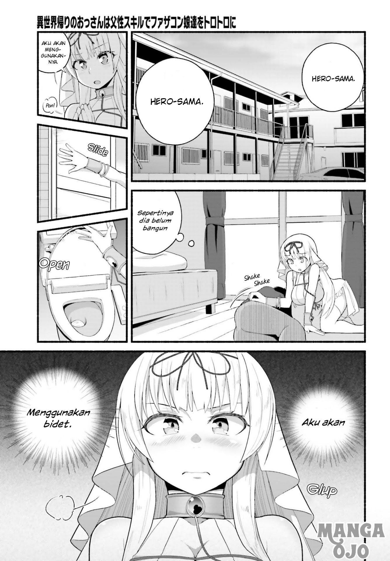 Isekai Kaeri no Ossan wa, Fusei Sukiru de Fathercon Musume-tachi o Tororori ni Chapter 03.1 Gambar 4