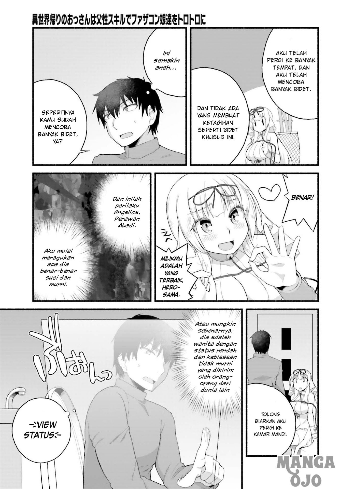 Isekai Kaeri no Ossan wa, Fusei Sukiru de Fathercon Musume-tachi o Tororori ni Chapter 03.1 Gambar 14